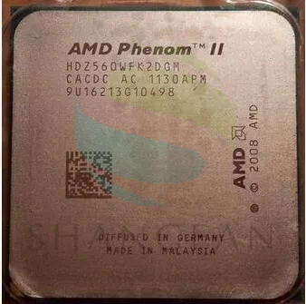 AMD Phenom X2 560 3.3GHz Dual-Core CPU Processor HDZ560WFK2DGM 80W Socket AM3 938pin
AMD Phenom X2 560 3.3GHz Dual-Core CPU Processor HDZ560WFK2DGM 80W Socket AM3 938pin
