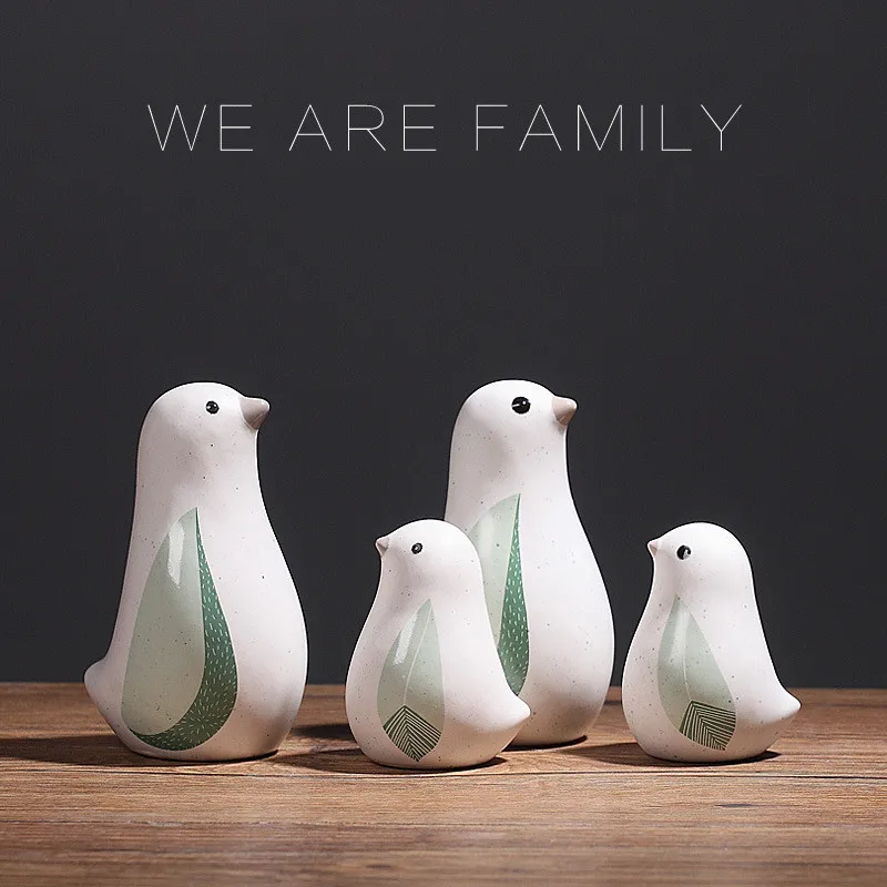 MRZOOT Creative ceramic home decoration accessories modern living room wine cabinet bedroom model house bird decoration sculptur
MRZOOT Creative ceramic home decoration accessories modern living room wine cabinet bedroom model house bird decoration sculptur