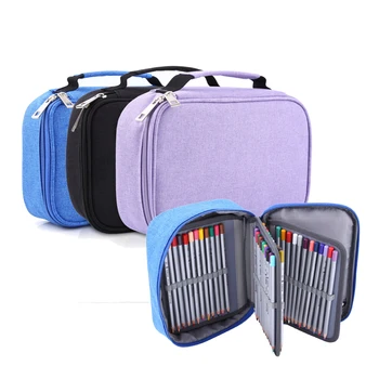 72 Slots Detachable Oxford Canvas School Pencils Case Large Capacity Watercolor Colored Pencil Bag For Student Gift Art Supplies
72 Slots Detachable Oxford Canvas School Pencils Case Large Capacity Watercolor Colored Pencil Bag For Student Gift Art Supplies