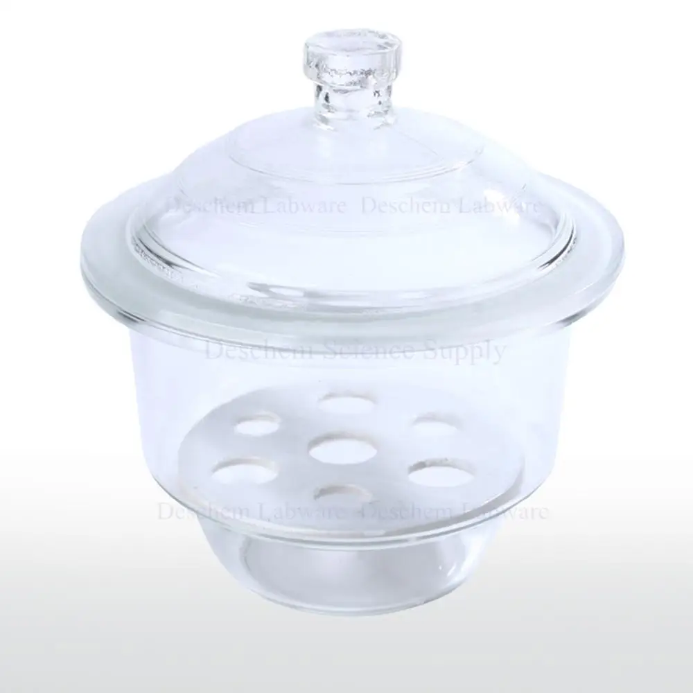 210mm,Glass desiccator jar,8" lab dessicator dryer