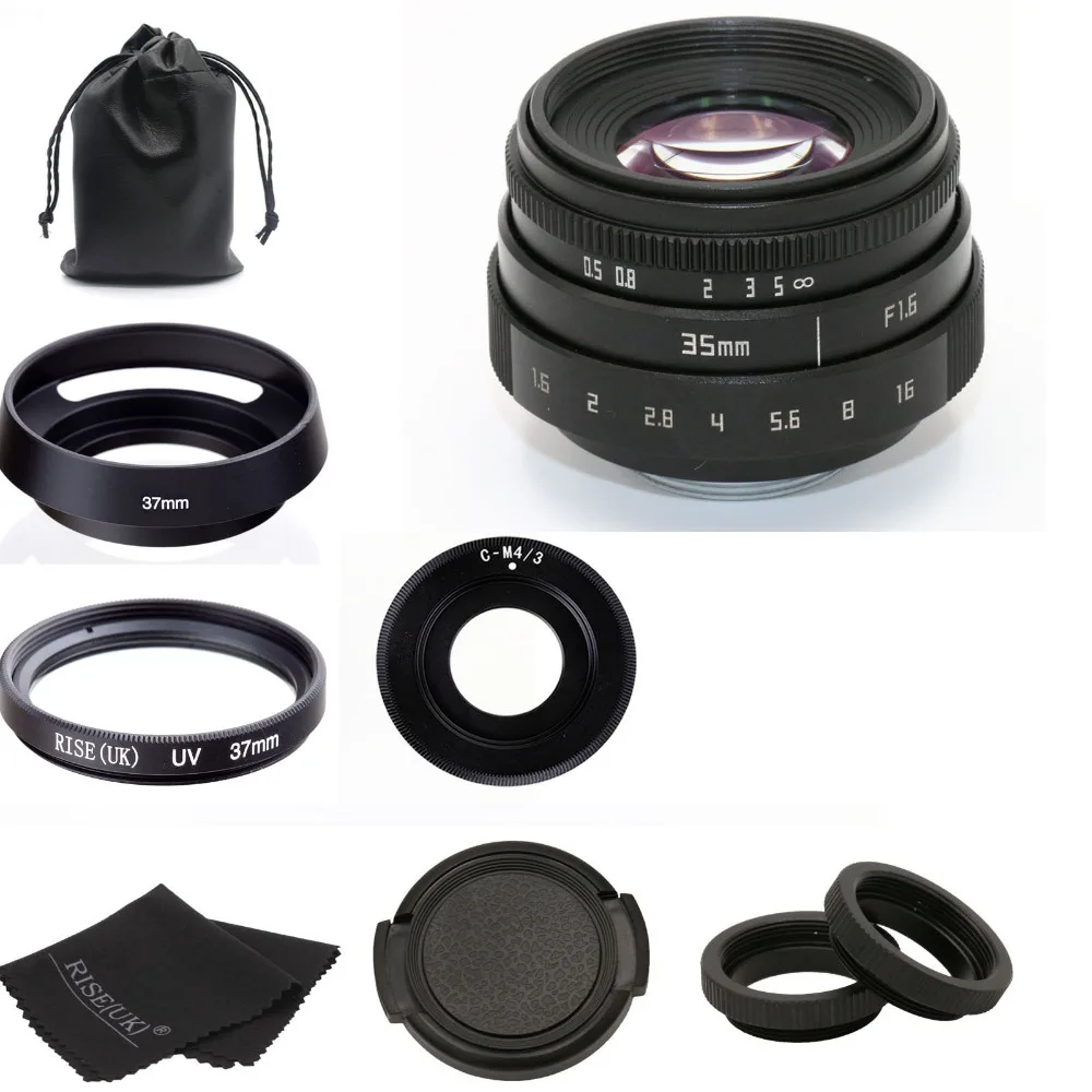 new arrive FUJIAN 35mm f1.6 C mount camera CCTV Lens II for M4/3 / MFT Mount Camera & Adapter black kit free shipping
new arrive FUJIAN 35mm f1.6 C mount camera CCTV Lens II for M4/3 / MFT Mount Camera & Adapter black kit free shipping