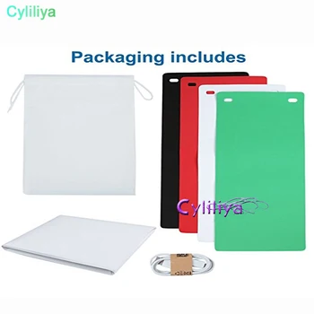 200pcs Mini Led Photo Studio Foldable Shooting Tent Lighting Tent Kit with White and Black Backdrop Portable Photography Box
200pcs Mini Led Photo Studio Foldable Shooting Tent Lighting Tent Kit with White and Black Backdrop Portable Photography Box