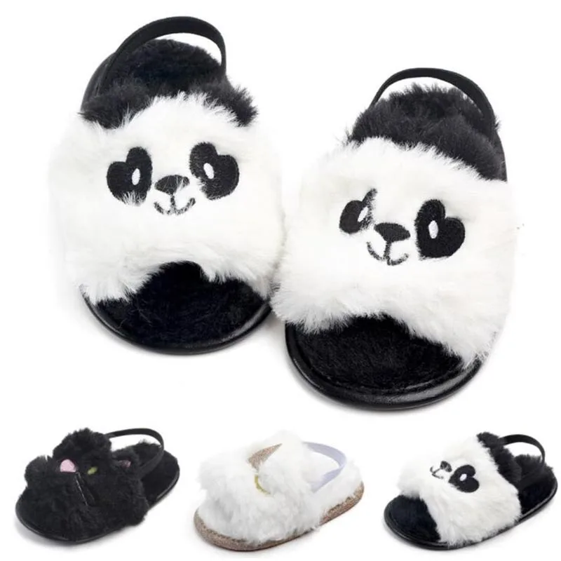 Fashion Cartoon Unicorn Panda Summer Baby Girls Plush Sandals Baby Fur Slippers Newborn Bebe Shoes Sandals Cute Shoes
Fashion Cartoon Unicorn Panda Summer Baby Girls Plush Sandals Baby Fur Slippers Newborn Bebe Shoes Sandals Cute Shoes