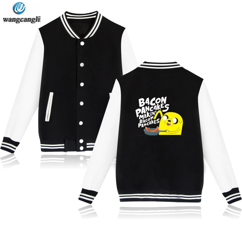 Adventure Time Finn And Jake The Dog Face Sweatshirt Baseball Jacket Man Woman Fleece Hoodies Fashion Streetwear Jackets Clothes
Adventure Time Finn And Jake The Dog Face Sweatshirt Baseball Jacket Man Woman Fleece Hoodies Fashion Streetwear Jackets Clothes