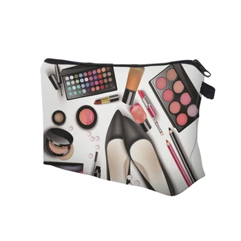 New Arriva Women Lady Travel Cosmetics Bags Zipped 3D Shoes Eyeshadow Lipstick Printing Organizer Pouch Storage Makeup Bag Gifts
New Arriva Women Lady Travel Cosmetics Bags Zipped 3D Shoes Eyeshadow Lipstick Printing Organizer Pouch Storage Makeup Bag Gifts