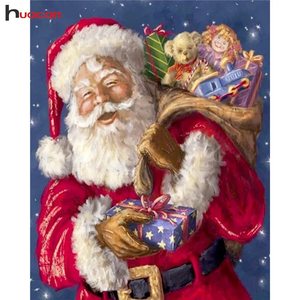 Huacan Santa Claus and baby DIY Diamond Painting Cross Stitch Diamond Mosaic Needlework Embroidery Art Christmas Decoration
Huacan Santa Claus and baby DIY Diamond Painting Cross Stitch Diamond Mosaic Needlework Embroidery Art Christmas Decoration