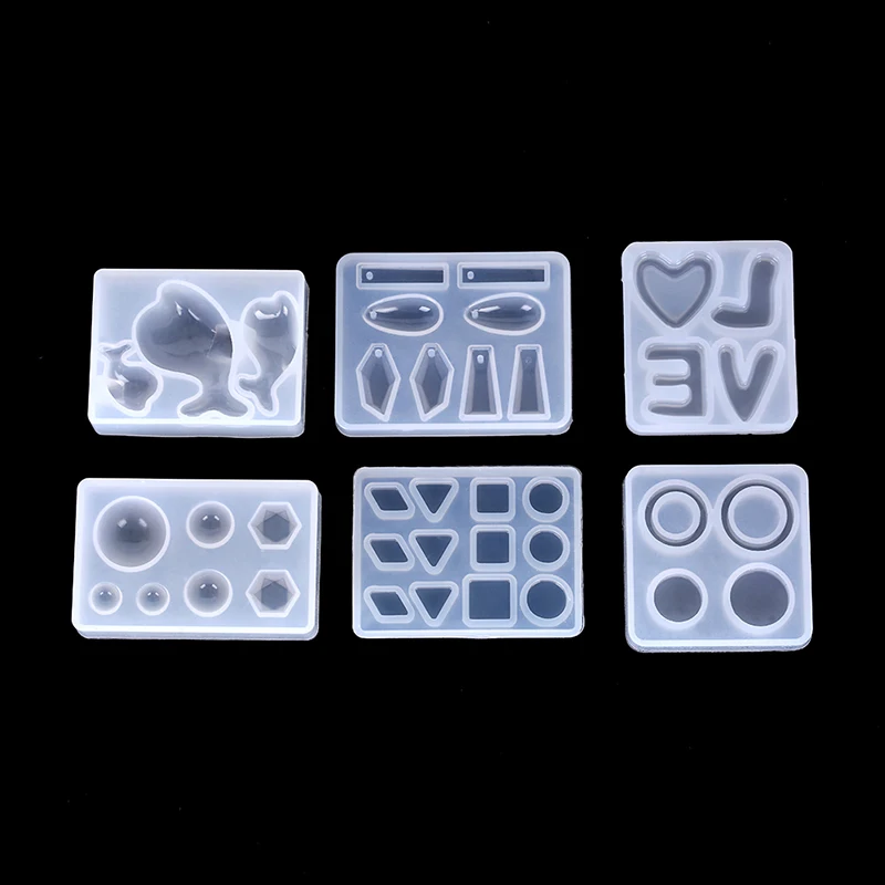 1PC DIY Pendant Craft Transparent UV Resin Liquid Silicone Combination Molds For DIY Making Finding Accessories
1PC DIY Pendant Craft Transparent UV Resin Liquid Silicone Combination Molds For DIY Making Finding Accessories