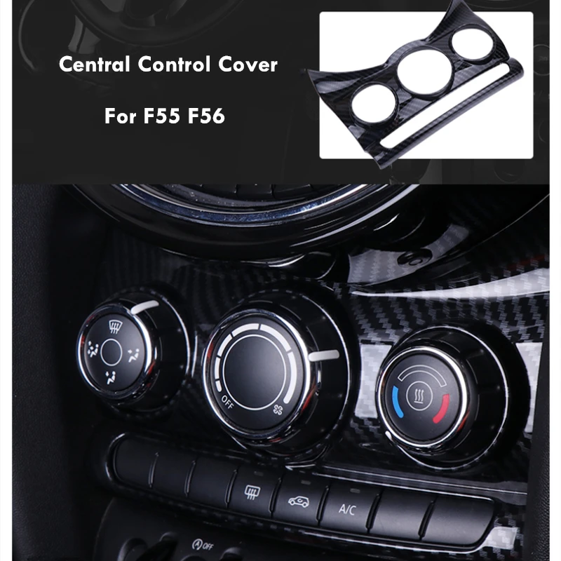 car carbon fiber abs air panel central control decoration accessories for mini cooper f55 f56 styling
car carbon fiber abs air panel central control decoration accessories for mini cooper f55 f56 styling