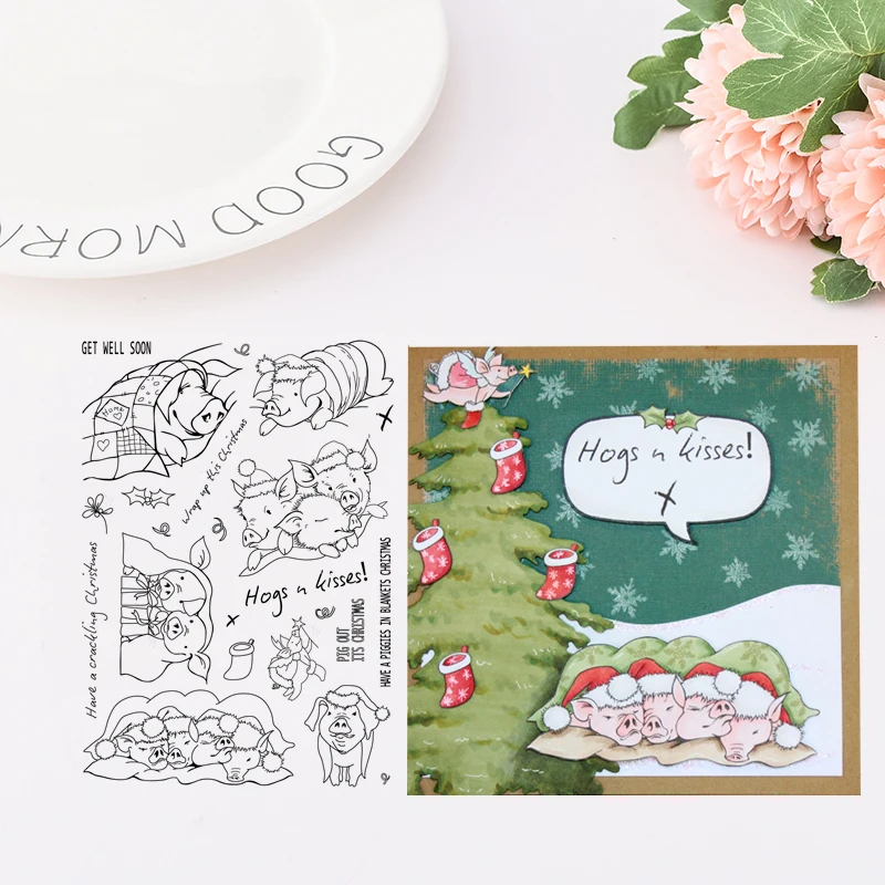 2018new Christmas / pig Transparent Stamp Clear Stamps for DIY Scrapbooking Paper Cards Making Decorative Crafts Supplies 
2018new Christmas / pig Transparent Stamp Clear Stamps for DIY Scrapbooking Paper Cards Making Decorative Crafts Supplies