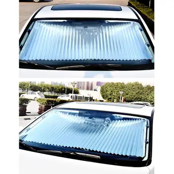 Car Styling Auto Automatic Telescopic Folding Window Sunscreen Insulation Sunshade Car Side Front Window Blinds 
Car Styling Auto Automatic Telescopic Folding Window Sunscreen Insulation Sunshade Car Side Front Window Blinds