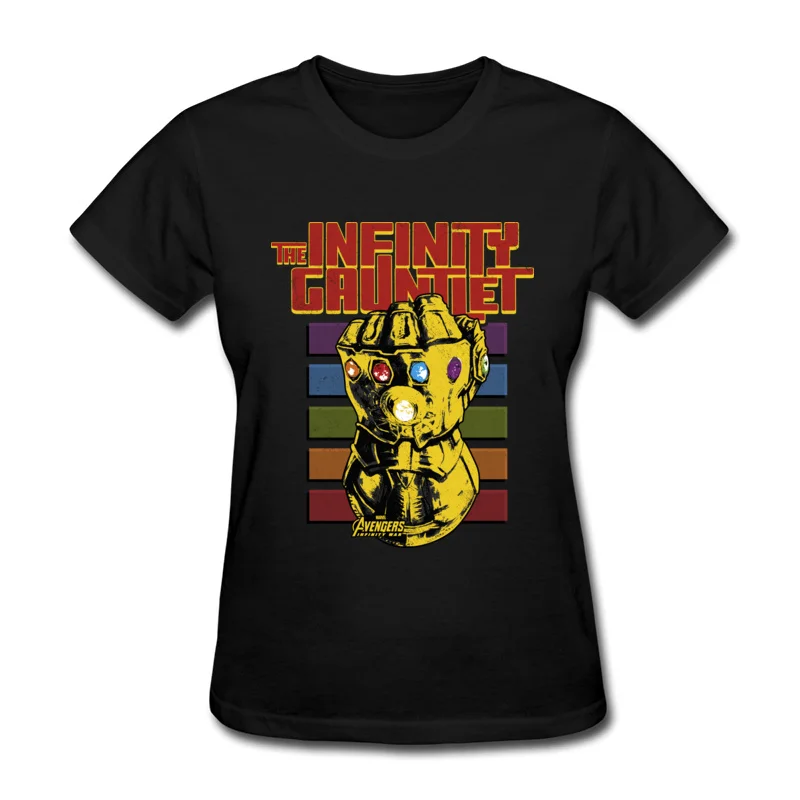 Infinity War Gold Gauntlet Tshirts For Women Cool Fashion Leisure Print T Shirt Cosmos Empire Santa Thanos Top Quality T-Shirt
Infinity War Gold Gauntlet Tshirts For Women Cool Fashion Leisure Print T Shirt Cosmos Empire Santa Thanos Top Quality T-Shirt