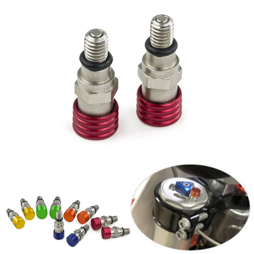 Motorcycle M5x0.8 Fork Air Bleeder For Honda CR80 CR85 CR125 CR250 CR500 CRF250R CRF250X CRF450R CRF450X
Motorcycle M5x0.8 Fork Air Bleeder For Honda CR80 CR85 CR125 CR250 CR500 CRF250R CRF250X CRF450R CRF450X