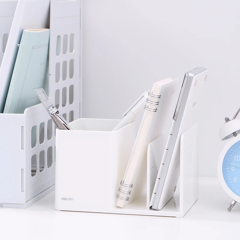Multi-function Pen Stand Combination Book Holder Office Accessories Desk Organizer Simple Storage Box
Multi-function Pen Stand Combination Book Holder Office Accessories Desk Organizer Simple Storage Box
