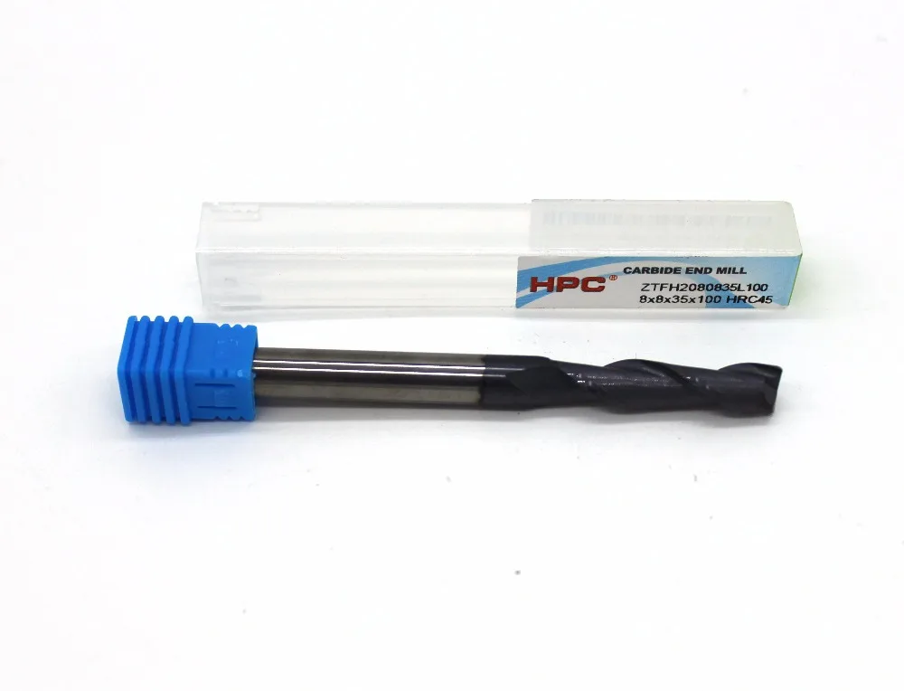router bit 8*8*35*100with 2 flutes HRC 45 square flatted mill cutter tungsten carbide end mills CNC machine milling tools
router bit 8*8*35*100with 2 flutes HRC 45 square flatted mill cutter tungsten carbide end mills CNC machine milling tools