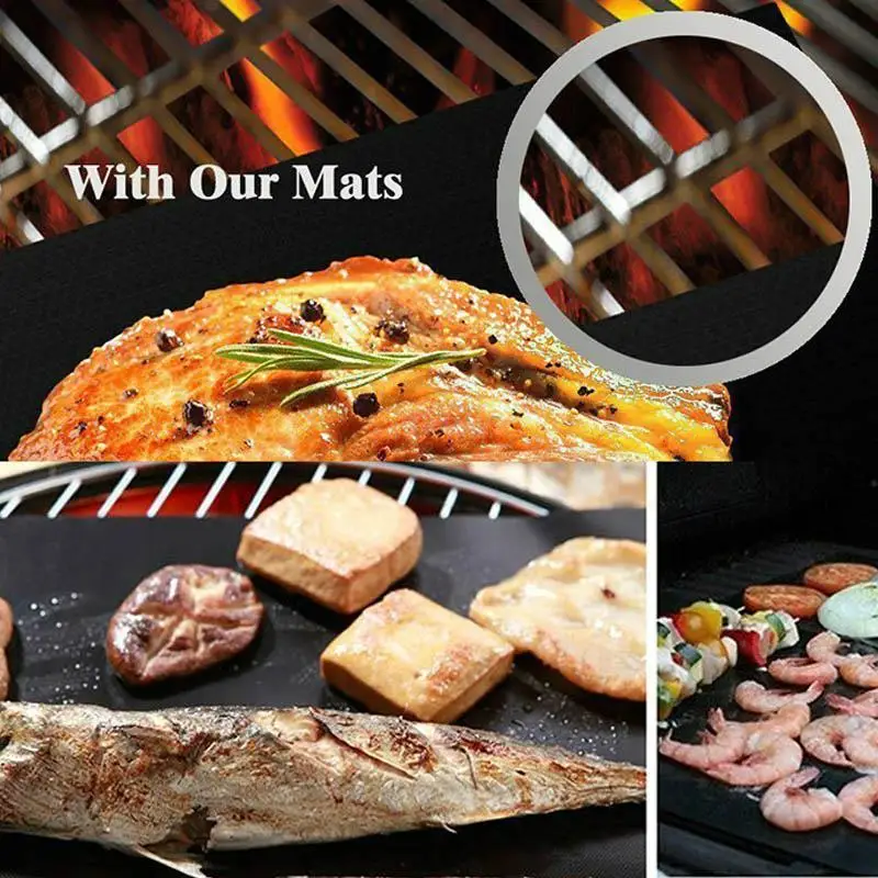 2-pcs-Reusable-Non-Stick-BBQ-Grill-Mat-Baking-Easy-Clean-Grilling-Fried-Sheet-Portable-Outdoor(3)