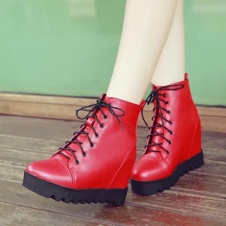 Big Size 9 10 11 12 boots women shoes ankle boots for women ladies boots Increase in cross binding
Big Size 9 10 11 12 boots women shoes ankle boots for women ladies boots Increase in cross binding
