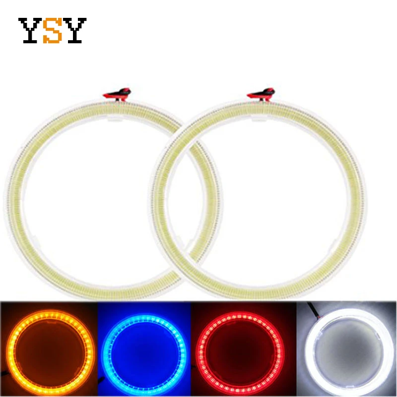 2Pcs White 70MM 60SMD COB LED Angel Eyes With SHELL Halo Ring Bulb Fog light Lamps 12V 24V For Car
2Pcs White 70MM 60SMD COB LED Angel Eyes With SHELL Halo Ring Bulb Fog light Lamps 12V 24V For Car