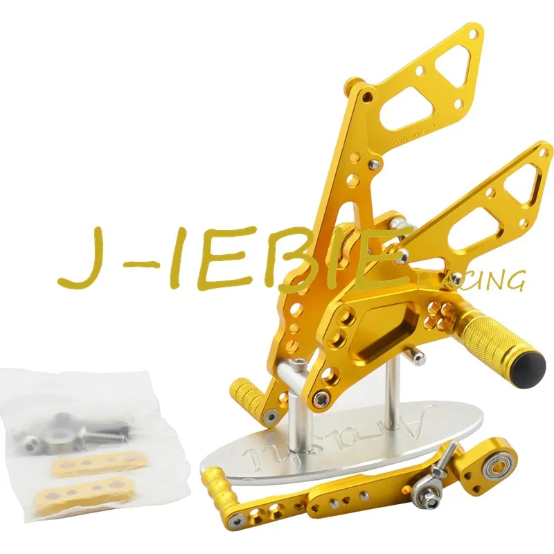 CNC Racing Rearset Регулируемые задние комплекты подножки подходят для Suzuki GSXR1000 GSXR 1000 2009-2016 K9 GOLD
CNC Racing Rearset Регулируемые задние комплекты подножки подходят для Suzuki GSXR1000 GSXR 1000 2009-2016 K9 GOLD