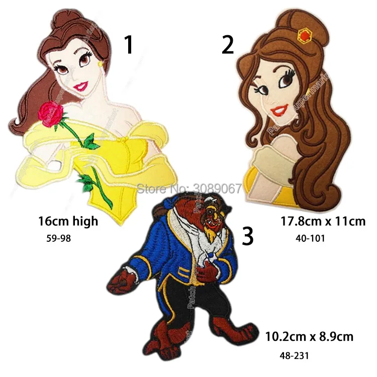 4" Beauty and The Beast Logo TV MOVIE SERIES EMBROIDERED Sew On Iron On Patch TRANSFER Badge Gift Favor
4" Beauty and The Beast Logo TV MOVIE SERIES EMBROIDERED Sew On Iron On Patch TRANSFER Badge Gift Favor