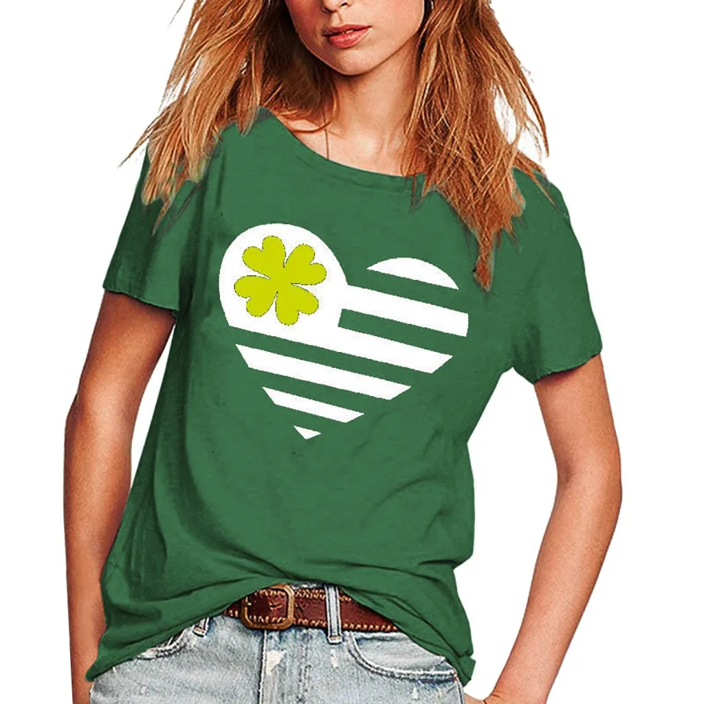 Women Girls Plus Size Green t-shirt Print Tees Shirt Short Sleeve T Shirt Tops t shirt women tee shirts femme camisas mujer 2019
Women Girls Plus Size Green t-shirt Print Tees Shirt Short Sleeve T Shirt Tops t shirt women tee shirts femme camisas mujer 2019