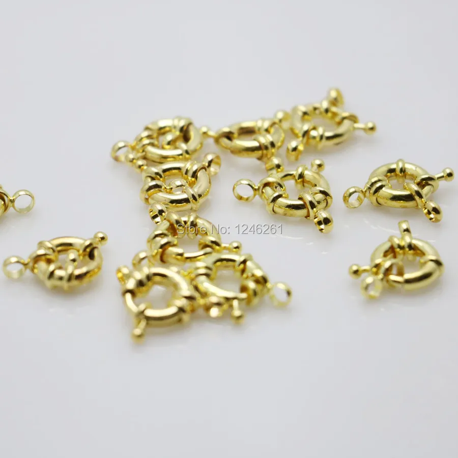 5PCS Round Steering Wheel Clasp Button Accessory Fittings Metal Gold-Color For Necklace Bracelet Machining Parts Snap Jewelry
5PCS Round Steering Wheel Clasp Button Accessory Fittings Metal Gold-Color For Necklace Bracelet Machining Parts Snap Jewelry
