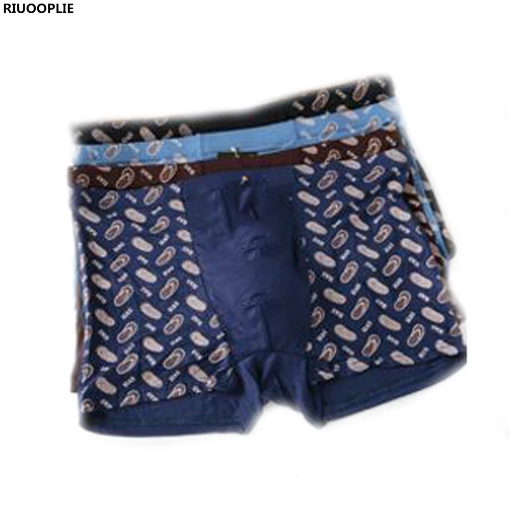 RIUOOPLIE Men Boxers Sexy Male Underwear Shorts Solid Print Anti Bacterial Breathable Modal Cotton Underpants Plus Size Panties
RIUOOPLIE Men Boxers Sexy Male Underwear Shorts Solid Print Anti Bacterial Breathable Modal Cotton Underpants Plus Size Panties