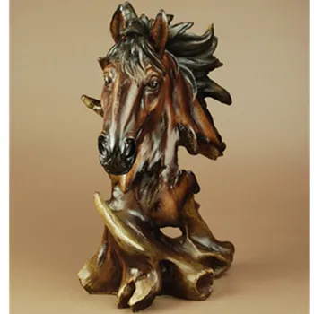 Simulation Animal Art Sculpture Horse Head Statue Resin Art&Craft Home Decoration Purely Manual, Art, Crafts Living Room L3265
Simulation Animal Art Sculpture Horse Head Statue Resin Art&Craft Home Decoration Purely Manual, Art, Crafts Living Room L3265