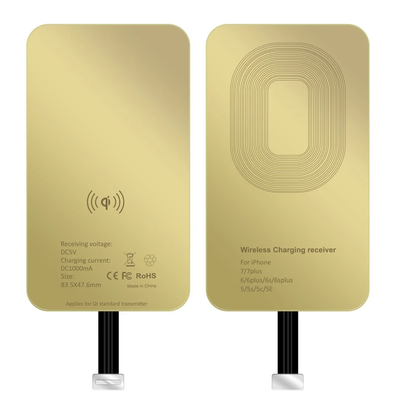 TI US chip Qi Wireless Charging Receiver MicroUSB Type-C Receiver Module For IPhone 5SE 6S 7Plus samsung xiaomi huawei oppo vivo
TI US chip Qi Wireless Charging Receiver MicroUSB Type-C Receiver Module For IPhone 5SE 6S 7Plus samsung xiaomi huawei oppo vivo