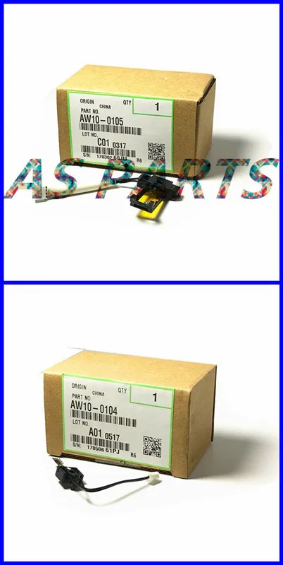45 1 Set Genuine AW10-0104 AW100104 For Ricoh Aficio MPC2000 MPC2500 MPC3000 MPC2800 MPC3300 Fuser Thermistor AW10-0105 AW100105