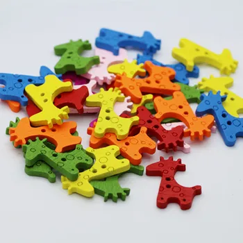 100pcs/lot Colorful Giraffe Flatback Buttons, Kids Wood Button Craft, Scrapbooking Wood Craft MS 006
100pcs/lot Colorful Giraffe Flatback Buttons, Kids Wood Button Craft, Scrapbooking Wood Craft MS 006