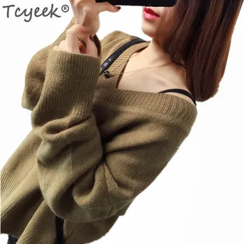 Tcyeek Sweater Women 2019 Korean Fashion Knitted Pullover Autumn Ladies Sweaters Spring Tops Loose Clothes Sueter Mujer LWL775 
Tcyeek Sweater Women 2019 Korean Fashion Knitted Pullover Autumn Ladies Sweaters Spring Tops Loose Clothes Sueter Mujer LWL775