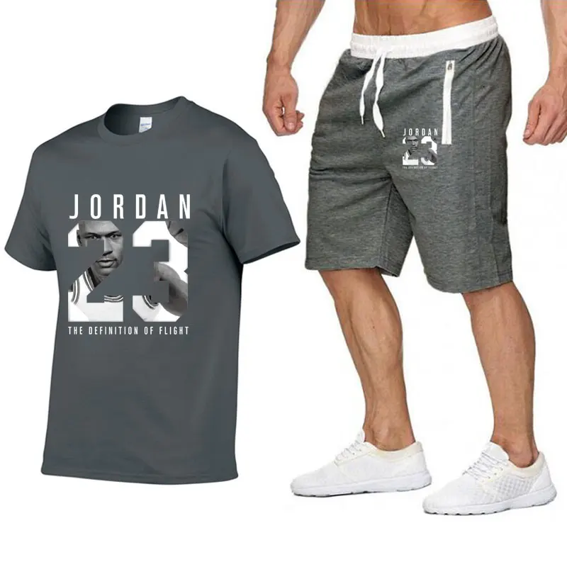 Male Sweatshirt Pants Summer Men's Cropped T Shirt Shorts Casual Suits Sportswear Mens Clothing JORDAN 23 Tracksuit Men Sets
Male Sweatshirt Pants Summer Men's Cropped T Shirt Shorts Casual Suits Sportswear Mens Clothing JORDAN 23 Tracksuit Men Sets