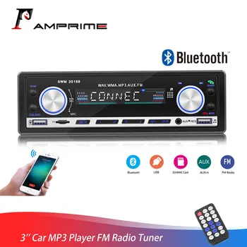 AMPrime 1 din Car MP3 Player FM Radio Tuner 3'' Autoradio AUX USB Bluetooth Multidia Player Wireless Remote Control Radio Stereo
AMPrime 1 din Car MP3 Player FM Radio Tuner 3'' Autoradio AUX USB Bluetooth Multidia Player Wireless Remote Control Radio Stereo