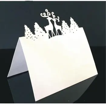 100pcs/lot Cut-out skeleton Elk Wedding Birthday Christmas Party Table Name Wine Food Guest Seats Place Cards Favor Decoration
100pcs/lot Cut-out skeleton Elk Wedding Birthday Christmas Party Table Name Wine Food Guest Seats Place Cards Favor Decoration