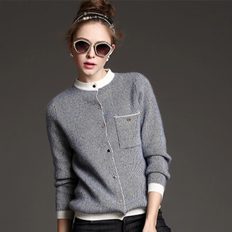 Women's Long Baseball Kitted Cashmere Cardigan Sweater Female Autumn Winter Half Turtleneck Brand New Casual Blue Cardigans 2018
Women's Long Baseball Kitted Cashmere Cardigan Sweater Female Autumn Winter Half Turtleneck Brand New Casual Blue Cardigans 2018