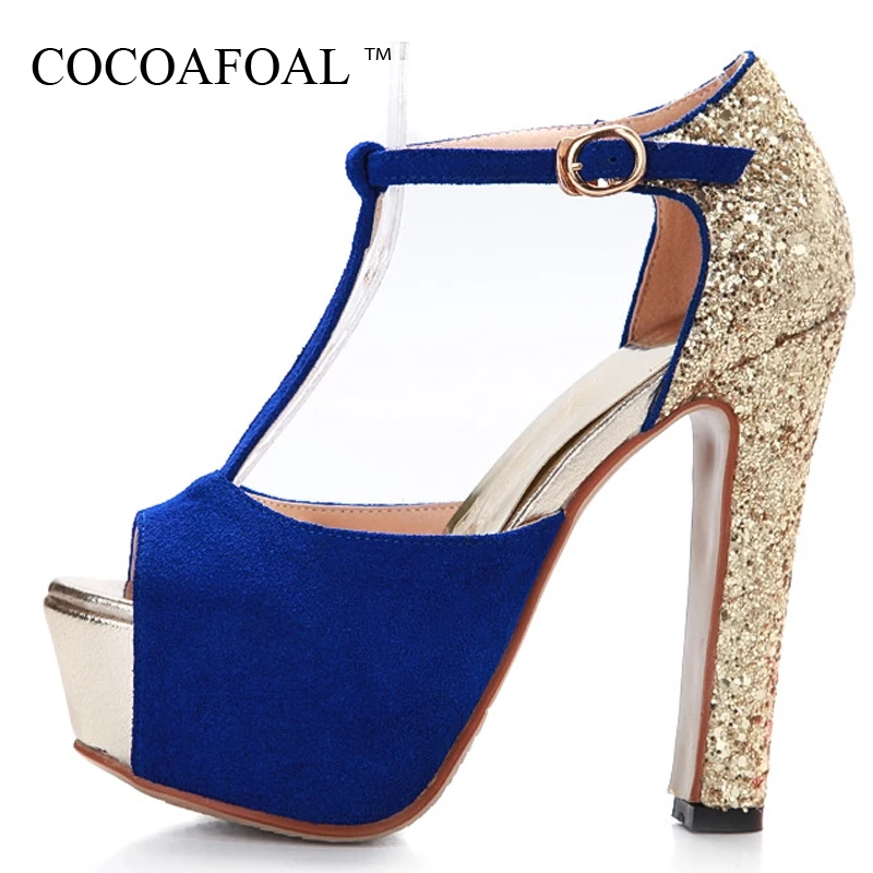 COCOAFOAL Woman Peep Toe High Heels Sandals Gladiator Women Shoes Wedges Black Red Blue Party Sexy Women High Heels Shoes 33 43
COCOAFOAL Woman Peep Toe High Heels Sandals Gladiator Women Shoes Wedges Black Red Blue Party Sexy Women High Heels Shoes 33 43