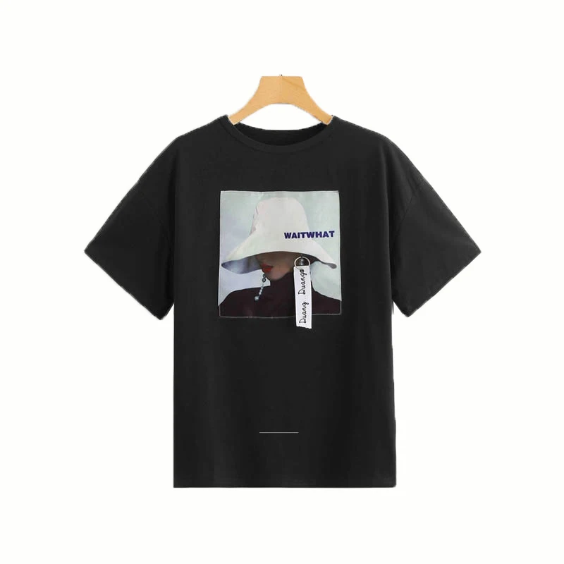 harajuku T-shirt Women streetwear Character Short Sleeve modis Tee Round Collar Fashion Summer Tops Korean Style T-shirt Female
harajuku T-shirt Women streetwear Character Short Sleeve modis Tee Round Collar Fashion Summer Tops Korean Style T-shirt Female