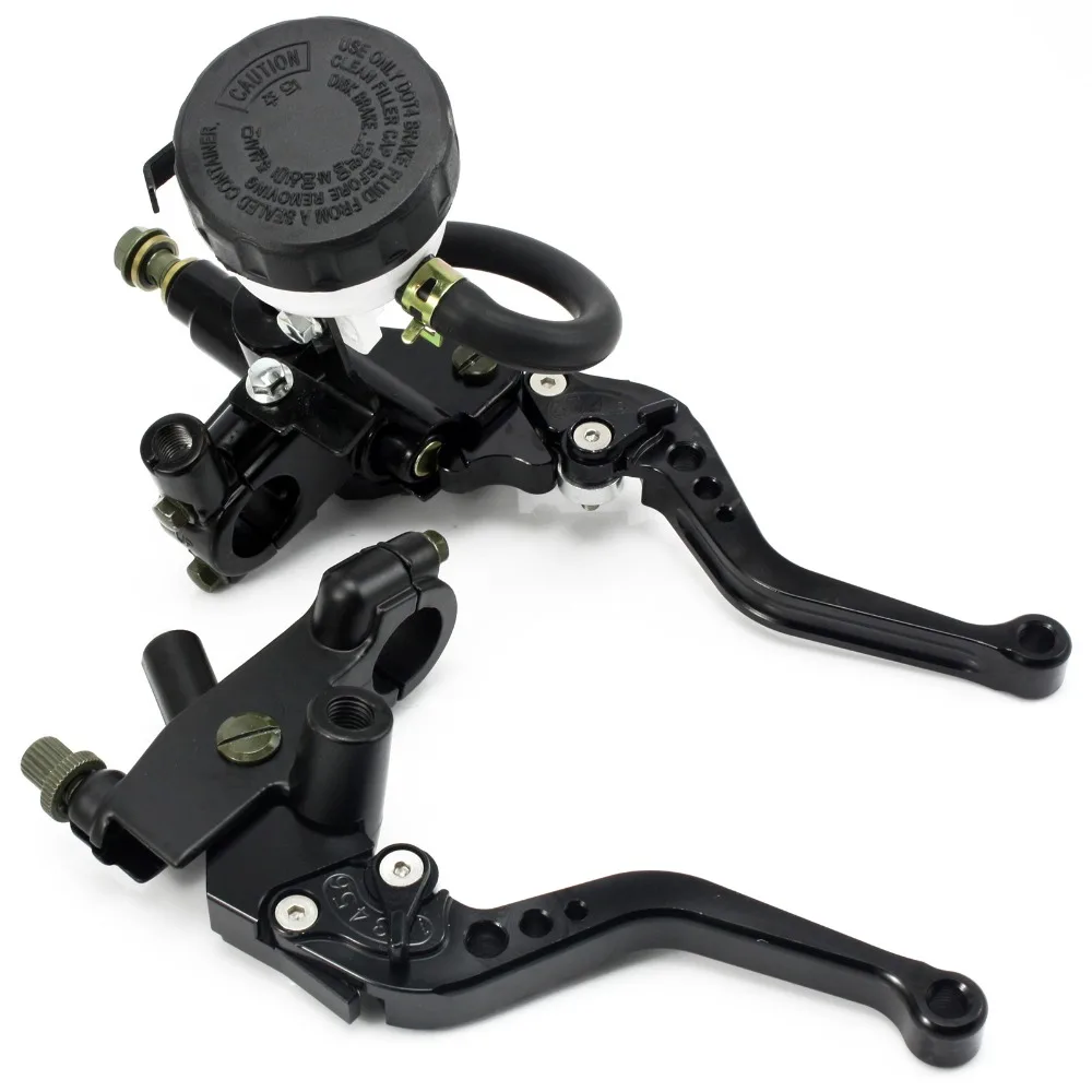 22mm 7/8 Motorcycle Brake Clutch Levers Master Cylinder Reservoir Set For KTM Honda Suzuki Kawasaki Yamaha D25
22mm 7/8 Motorcycle Brake Clutch Levers Master Cylinder Reservoir Set For KTM Honda Suzuki Kawasaki Yamaha D25