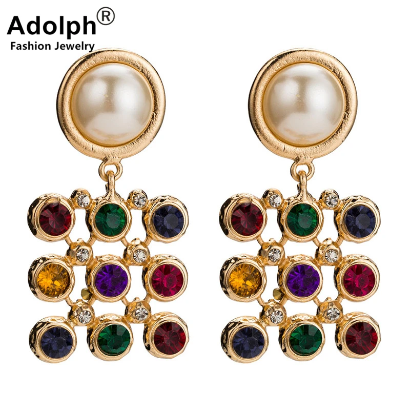 adolph Gold Color Simulated Pearl Stud Earring Woman New Crystal Square korean Earrings Fashion Jewelry Statement Accessories
adolph Gold Color Simulated Pearl Stud Earring Woman New Crystal Square korean Earrings Fashion Jewelry Statement Accessories