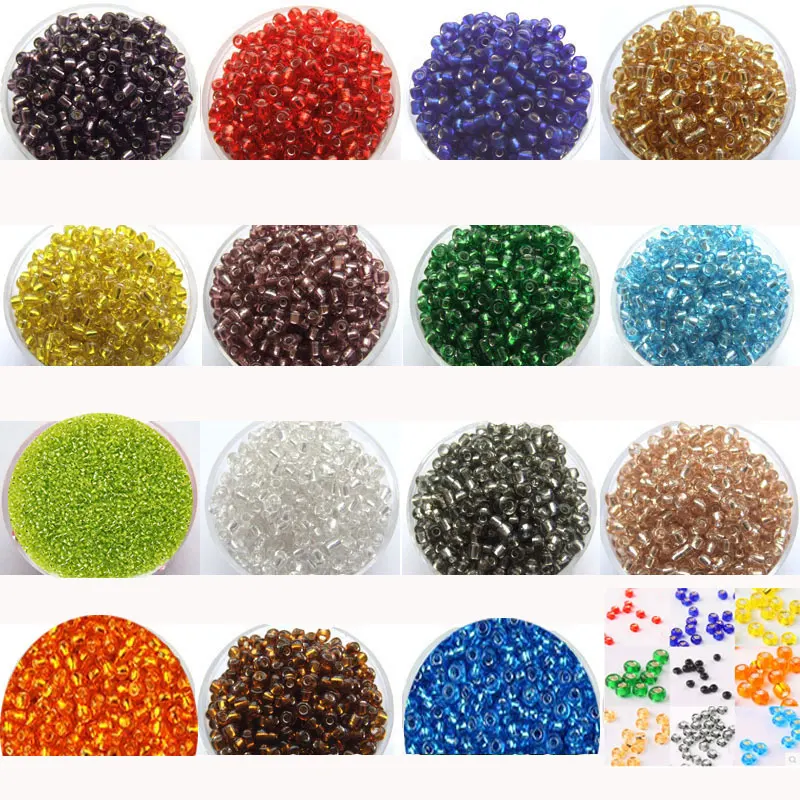 3000pcs Glass Seed Beads 2mm Spacer Loose Bead DIY Handmade Crafts Garments Bags Accessories Jewelry Findings About 50g AB-231
3000pcs Glass Seed Beads 2mm Spacer Loose Bead DIY Handmade Crafts Garments Bags Accessories Jewelry Findings About 50g AB-231