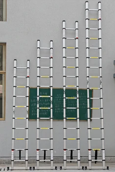 Portable retractable Ladders Multipurpose Straight Ladder Telescopic Ladder