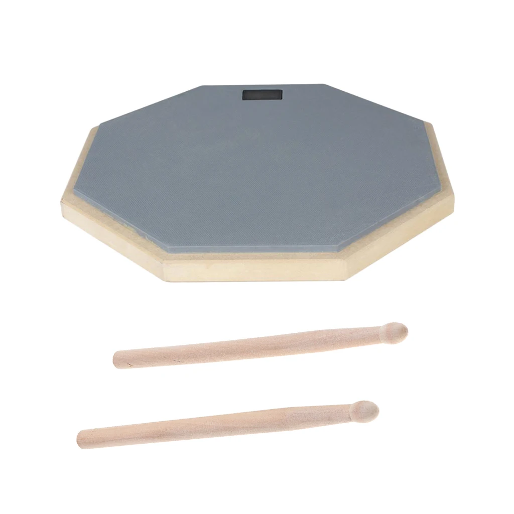 Drum Practice Pad,12 Inches,Two-Sided Silicone,Wooden Base with Real Drum Feel,Practice Quietly with Sticks
Drum Practice Pad,12 Inches,Two-Sided Silicone,Wooden Base with Real Drum Feel,Practice Quietly with Sticks