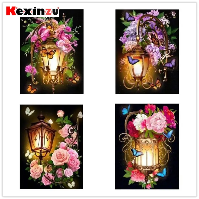 kexinzu Full Square/Round 5D Diy Diamond Painting Cross Stitch "Flower lantern" Diamond 3D Embroidery Mosaic Home Decor Gift
kexinzu Full Square/Round 5D Diy Diamond Painting Cross Stitch "Flower lantern" Diamond 3D Embroidery Mosaic Home Decor Gift