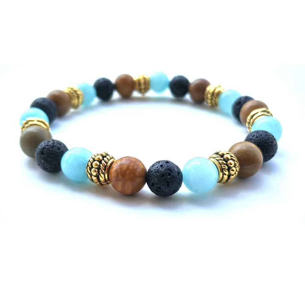 Silver Gold Natural Stone Strand 8mm Black Lava Beads DIY Aromatherapy Essential Oil Diffuser Bracelet Stretch Yoga Jewelry
Silver Gold Natural Stone Strand 8mm Black Lava Beads DIY Aromatherapy Essential Oil Diffuser Bracelet Stretch Yoga Jewelry
