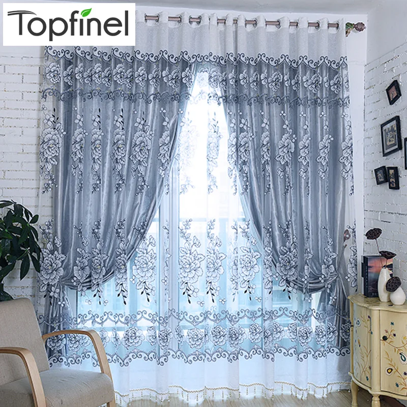 Topfinel Grey Luxury Jacquard Tulle Sheer Window Curtains for Living Room the Bedroom Embroidered Shade Voile Drapes Panel
Topfinel Grey Luxury Jacquard Tulle Sheer Window Curtains for Living Room the Bedroom Embroidered Shade Voile Drapes Panel