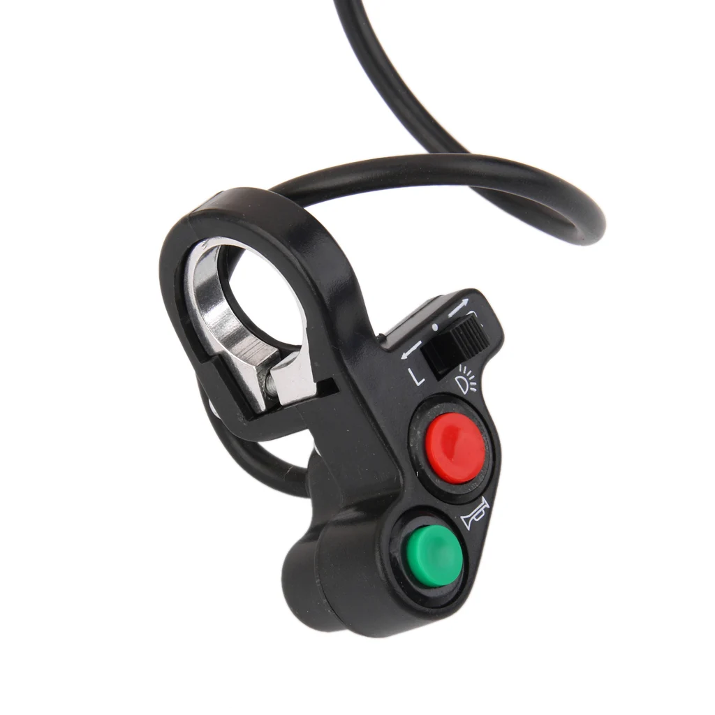 1 Pcs Universal Motorcycle Horn Light Turn Signals On/Off Light Switch12V 7 Pins For 7/8" Handlebars ATV Motorbike Scooter Etc
1 Pcs Universal Motorcycle Horn Light Turn Signals On/Off Light Switch12V 7 Pins For 7/8" Handlebars ATV Motorbike Scooter Etc