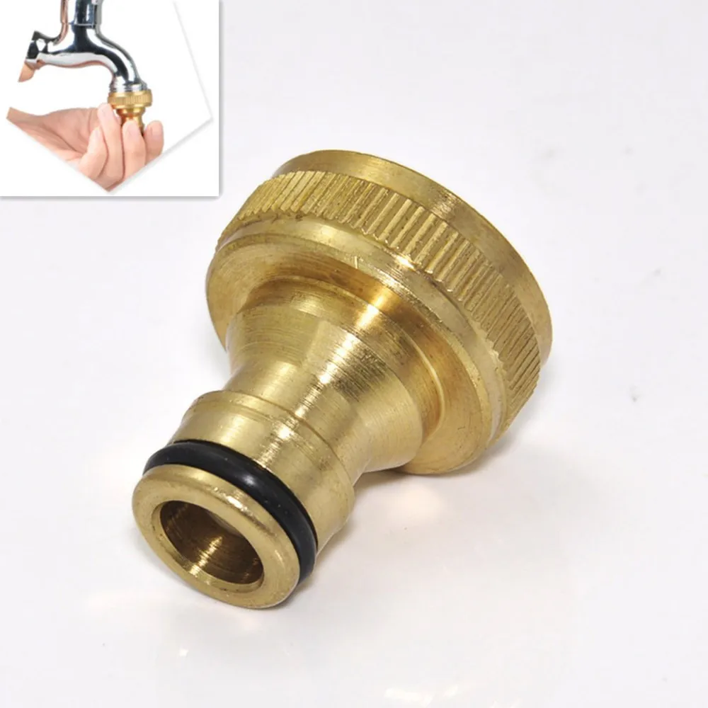 Brass Garden Hose Tap Connector (3/4) Quick Hose Adaptor Accessories Garden Supplies Water Connectors
Brass Garden Hose Tap Connector (3/4) Quick Hose Adaptor Accessories Garden Supplies Water Connectors
