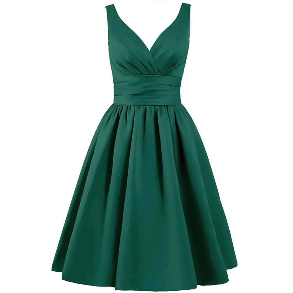 Simple V Neck Bridesmaid Dresses Short Women Formal Prom Gowns Robe Demoiselle D'honneur Fille A Line Wedding Party Dress
Simple V Neck Bridesmaid Dresses Short Women Formal Prom Gowns Robe Demoiselle D'honneur Fille A Line Wedding Party Dress