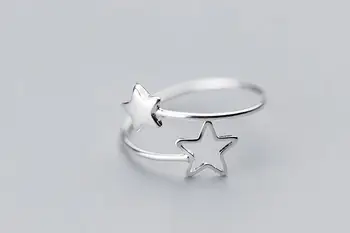 So THIN 1pc 100% REAL.925 Sterling Silver fINE jEWELRY Doule Star Knuckle Finger midi toe Ring GTLJ1400
So THIN 1pc 100% REAL.925 Sterling Silver fINE jEWELRY Doule Star Knuckle Finger midi toe Ring GTLJ1400
