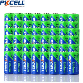 48pcs PKCELL CR123A Primary Lithium Battery CR123 CR 123 123A 16340 1500mAh 3V Batteries With PTC Protected For Camera
48pcs PKCELL CR123A Primary Lithium Battery CR123 CR 123 123A 16340 1500mAh 3V Batteries With PTC Protected For Camera